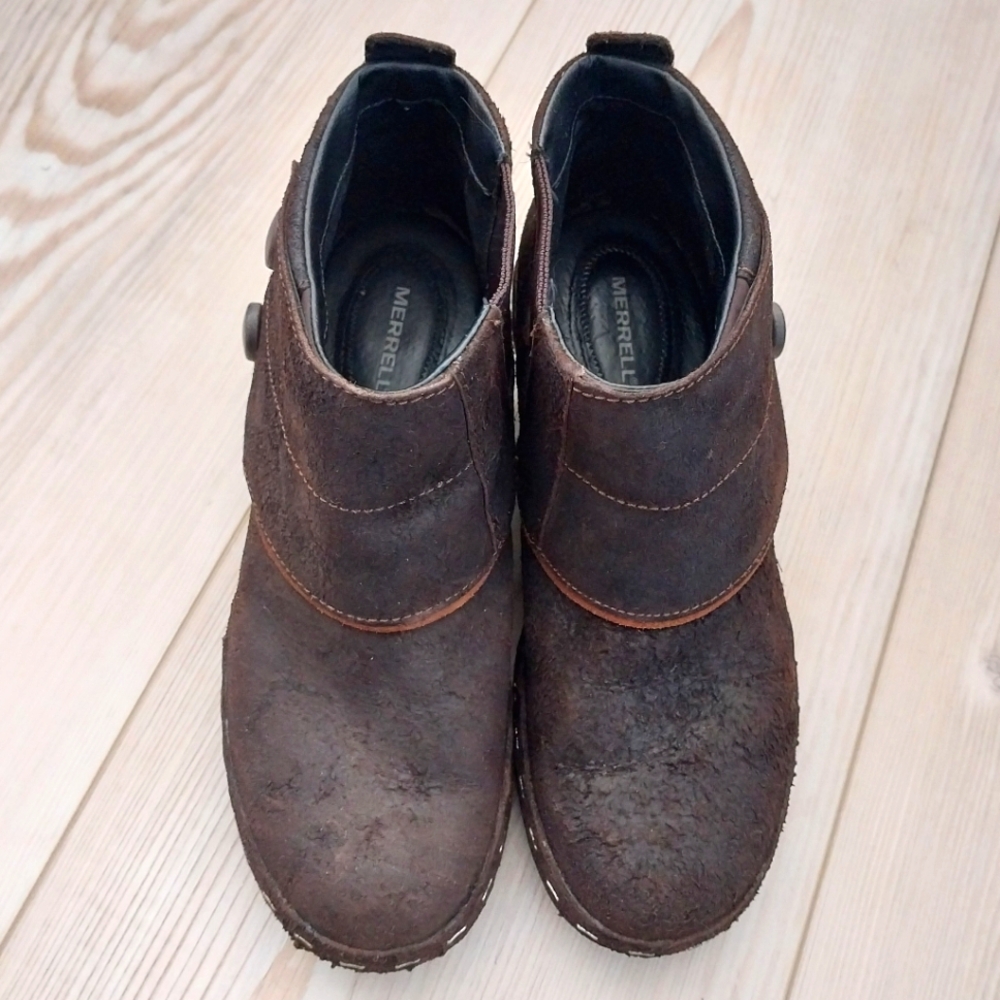 Merrell Luxe Button Ankle Boots - Picture 2 of 7